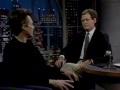 Christopher Walken promoting Batman Returns on Letterman, circa 1992.