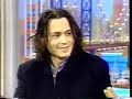 Johnny Depp on Rosie Show (1999)