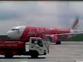 Air Asia A320 taxiing at LCCT