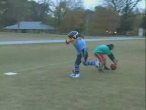 Atlanta Thrashers Playing Go Kickball