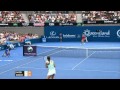 Tamira Paszek v Ana Ivanovic Highlights Women's Singles RD 1: Brisbane International 2012
