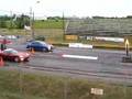 drag subaru wrx modified 300awhp vs corvette