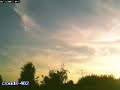 Clouds Fast Moving