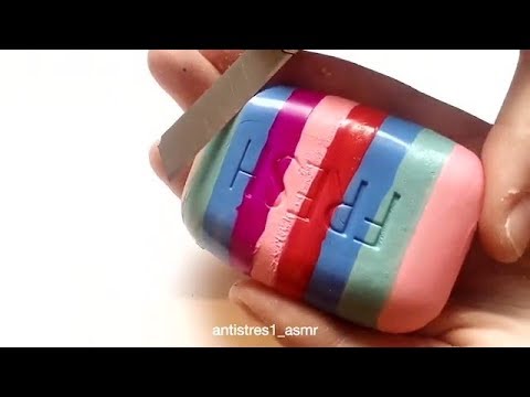 ASMR SOAP CUTTING | EXTREMELY CRUNCHY!