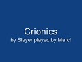 Slayer - Crionics full song without drums and voice
