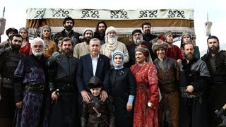 Cumhurbaşkanı Erdoğan  Diriliş Ertuğrul  Dizi