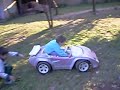 Baby learning to be Driver (Blooper)
