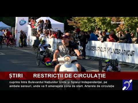 Restricții de circulație, pentru maraton
