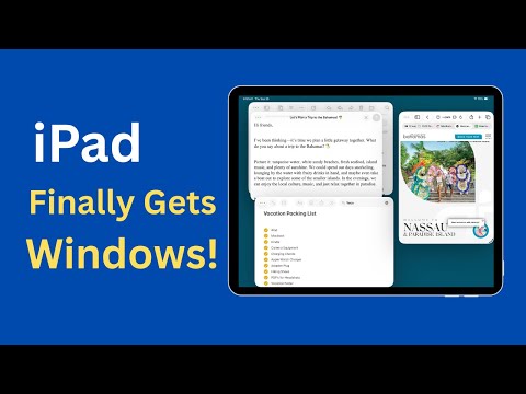 iPadOS 26: How to Use the New Windows Feature (Step-by-Step for Seniors)