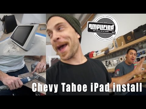 2006 Chevy Tahoe iPad Install, Thug Life Edition
