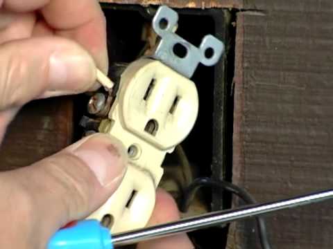 how to repair a gfci plug