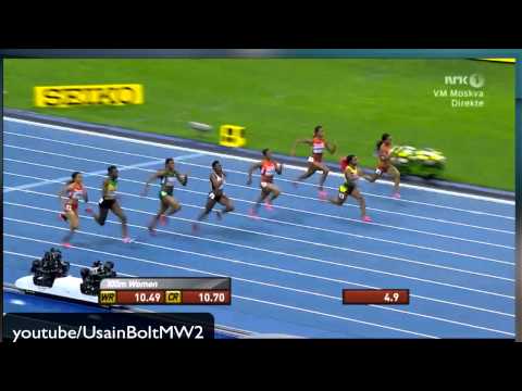 Fraser - 1 510 Shelly-Ann FRASER-PRYCE JAMJAM 10.71 WL 0.174 Details 2 254 Murielle AHOURE CIVCIV 10.93 0.165 Details 3 921 Carmelita JETER USAUSA 10.94 0.156 Details...