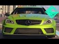 Mercedes-Benz C63 AMG для GTA 5 видео 3
