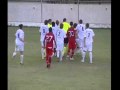 Fight Between Players From Cagliari And Bastia 29/7-2010