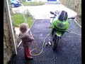 Jasmine washing bike