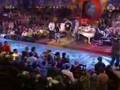 Lange Frans, Baas B, Brutus en Tim bij Paul de Leeuw