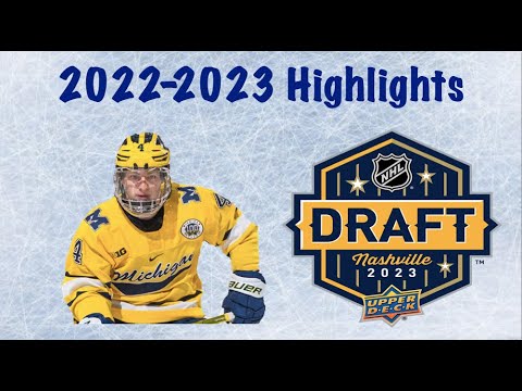 2023 NHL Draft : Gavin Brindley - 22-23 Highlights