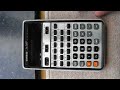 Casio Fx-201 Calculator in Action! Casio Fx-201 Calculator in Action!