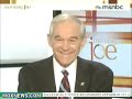Ron Paul on Morning Joe (12/16/09)