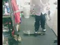 My heelflip in garage My heelflip in garage