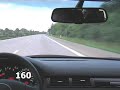 Audi RS 6 (brake and speed test 0-300) Audi RS 6 (brake and speed test 0-300)
