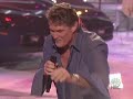 the hoff meister himself, singing his new classic song, live on 