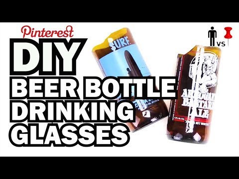 Turn Beer Bottles into Glasses, MAN VS. PIN #8