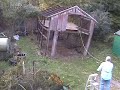 Barn razing
