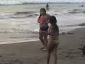 CHICAS EN LA PLAYA DE PACASMAYO
