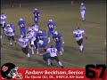 Andrew Beckham, Du Quoin Senior, All State, DL Andrew Beckham, Du Quoin Senior, All State, DL