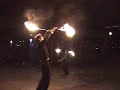 3 Days in Oregon: fire poi ,fire staff, fire fans, fire hoop