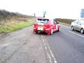 Fiesta ST with BTB Exhaust system drive off Fiesta ST with BTB Exhaust system drive off
