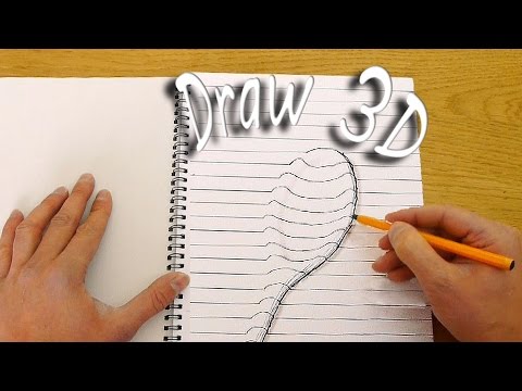 how to draw 3d