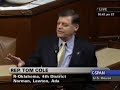 Rep. Cole Says Majority's Budget Proposal Undermines National Defense 4.1.09