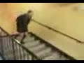 leanne falling down stairs leanne falling down stairs