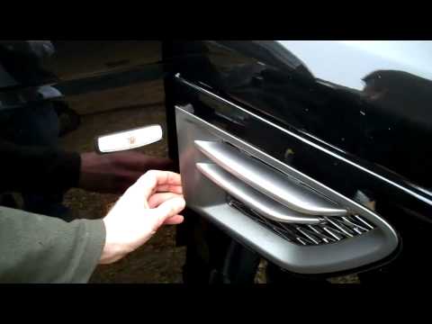 How to remove Side Vents on Range Rover Sport 2010 on