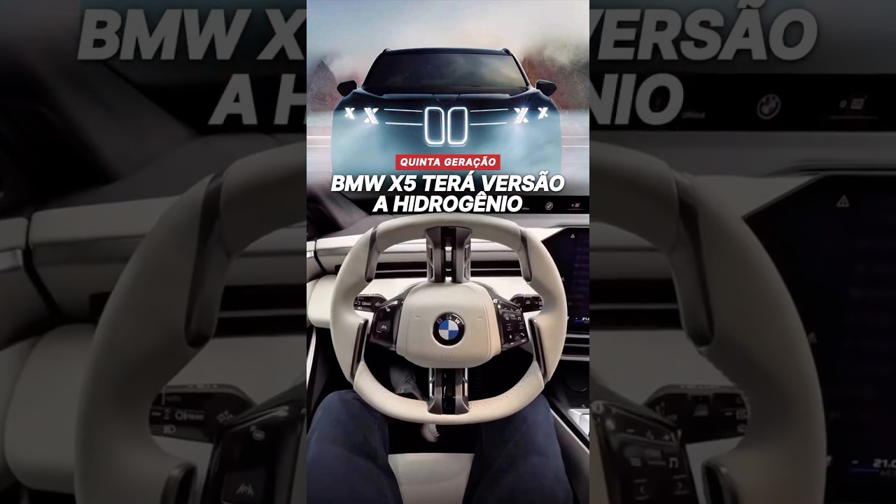 Novo BMW X5 terá versão a hidrogênio