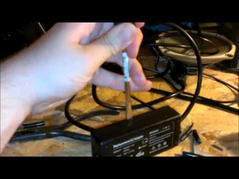 how to open ac adapter laptop
