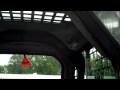 Inside of the Bobcat; Chris Orser Landscaping