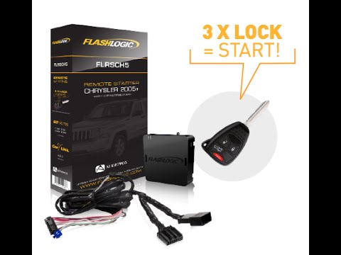 How to install a flashlogic flrsch5 remote start in a dodge caliber 2008