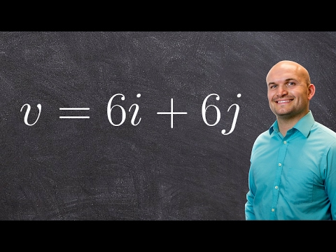 how to find vector with magnitude and direction