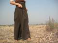 How to tie fisherman pants
