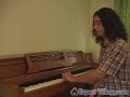 The A Minor Scale for the Piano