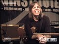 mike stern and anthony jackson perform an exclusive clinic at the institute of contemporary music performance in london.