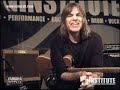 mike stern and anthony jackson perform an exclusive clinic at the institute of contemporary music performance in london.