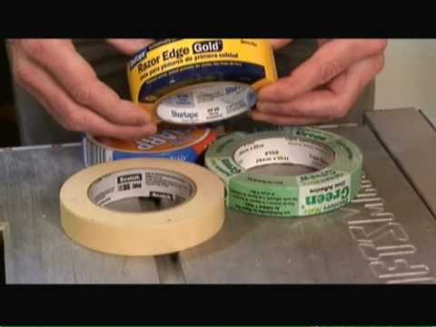 masking tape - Mark Donovan of HomeAdditionPlus.com discusses the various masking tape types that are used in house painting today.