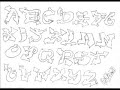 Graffiti Alphabet throwie