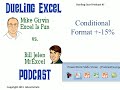 Mr Excel&Excelisfun Trick 95: Conditionally Format +/- 15% Change Arrows Or Logical Formula?