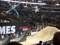 Double Backflip practice run Double Backflip practice run