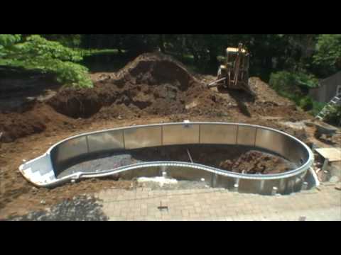 Swimming Pool Construction Time Lapse